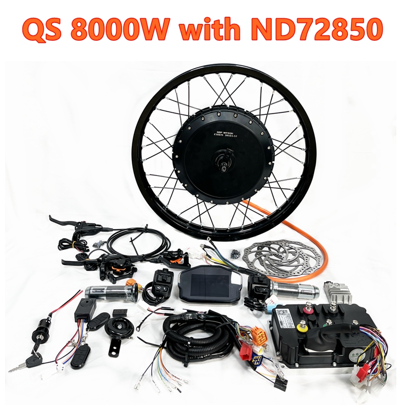 72V 5000W Hub Motor Kit - Kit de Roda com Motor Brushless