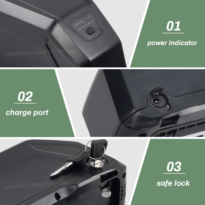 Bateria de Bicicleta Elétrica  - Ebike Battery 48V 20Ah Hailong avaliação e preço