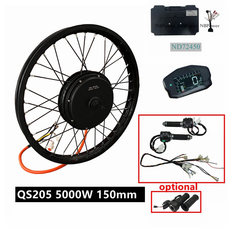 Kit de Bicicleta Elétrica NBpo - Ebike Conversion Kit 72V 3000W avaliação e preço